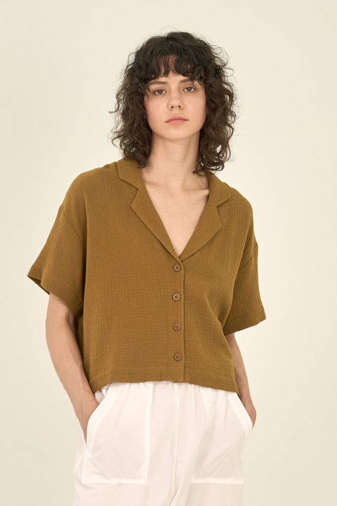 SALE | Rossi Cotton Gauze Shirt