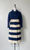 Gabby Stripe Wool Coat | 1960s