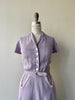 Tischler Linen Dress | 1950s