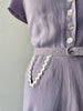 Tischler Linen Dress | 1950s