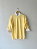 Butter Yellow Blank Sweatshirt