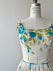 Aquarelle Cotton Dress | 1950s