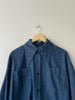Dagger Collar Denim Shirt
