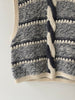 Variegated Wool Knit Vest