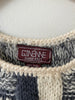 Variegated Wool Knit Vest