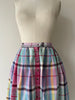 SALE | Road Trip Plaid Skirt | 1990s