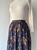 Winter Paisley Skirt
