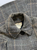 Glen Plaid Wool Cape | 1950s