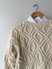 Cotton Cable Knit Sweater