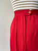 Bright Cherry Skirt | 1940s