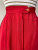Bright Cherry Skirt | 1940s