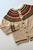 Handknit Fair Isle Cardigan | 1960s