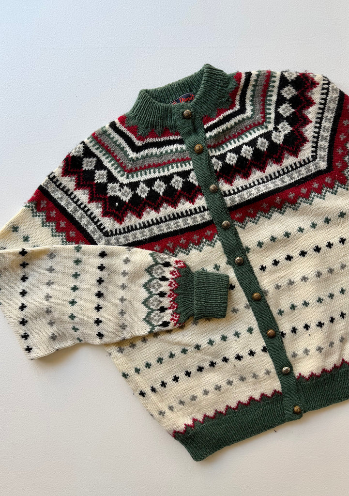 Danish Wool Cardigan | 1970s