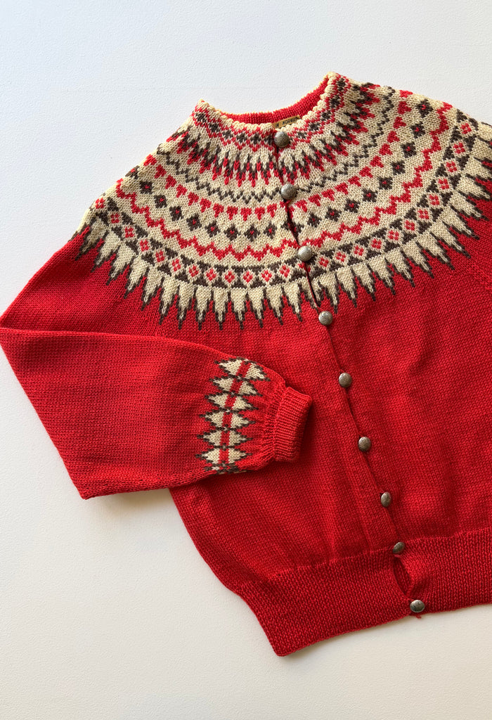 Oslo Fair Isle Cardigan | 1950s