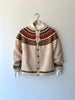 Handknit Fair Isle Cardigan | 1960s