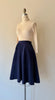 Navy Corduroy Skirt | 1970s