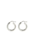 Calas Sterling Hoops | Lisbeth