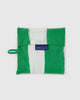 BIG BAGGU Reusable Tote | Painted Green Stripes