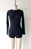 Cotton Knit 1950s Bodysuit