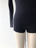 Cotton Knit 1950s Bodysuit