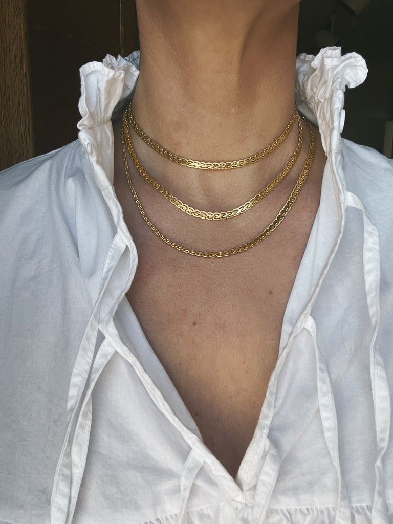 Vintage Bismarck Triple Length Necklace