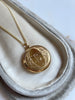 Vintage Engraved Monogram Locket