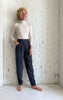 SALE | Annie Linen Pant | Charcoal Blue