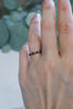 Victorian 9K Elephant Hair Ring