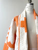 Big Orange Handmade Quilt Coat