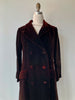 1960s Christian Dior Silk Velvet Coat