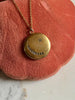 Antique Victorian Crescent Moon Locket