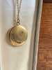 Antique Victorian Crescent Moon Locket