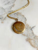 Antique Victorian Crescent Moon Locket