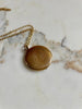 Antique Victorian Crescent Moon Locket