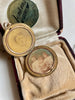 Antique Victorian Crescent Moon Locket