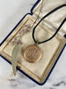 Victorian Monogram Locket Necklace