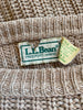 1980s L.L. Bean Shaker Knit Sweater