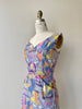 Cubists Cotton Dress | 1950s