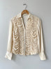Austrian Drape Silk Blouse