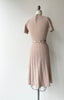 Blush Boucle Wool Dress