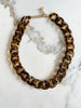 Tortoise Link Collar Necklace