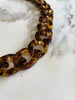 Tortoise Link Collar Necklace
