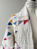 Colorful Sawtooth Handmade Quilt Coat