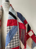 Roman Stripes Handmade Quilt Coat