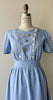 Edelweiss Linen 1940s Dress