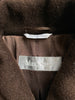 Max Mara Chocolate Wool Coat