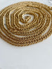 Crimped Gold Vermeil Necklace