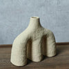 Twin Arch Cement Vase Scuplture