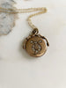 Victorian Lyre Locket