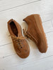 Spanish Suede Platform Oxfords | Size 6.5